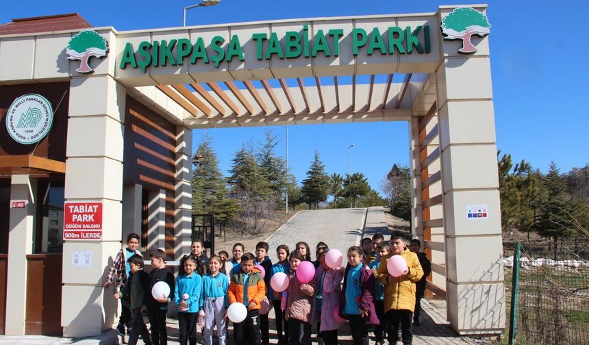 Kırşehir’de öğrenciler için doğa dersi