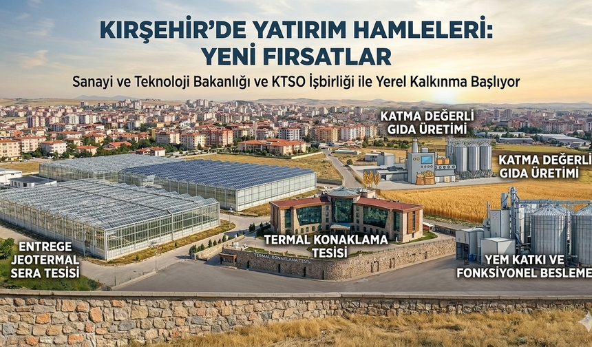 Kırşehir’de Yatırım Yapacaklara 301 Milyon TL’lik Dev Destek!