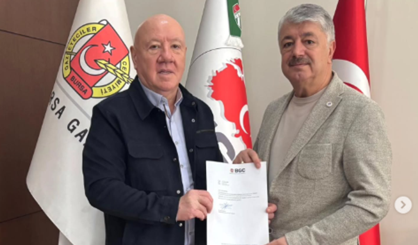 Bursa Gazeteciler Cemiyeti’nden Tevfik Şendöl’e Fahri Üyelik