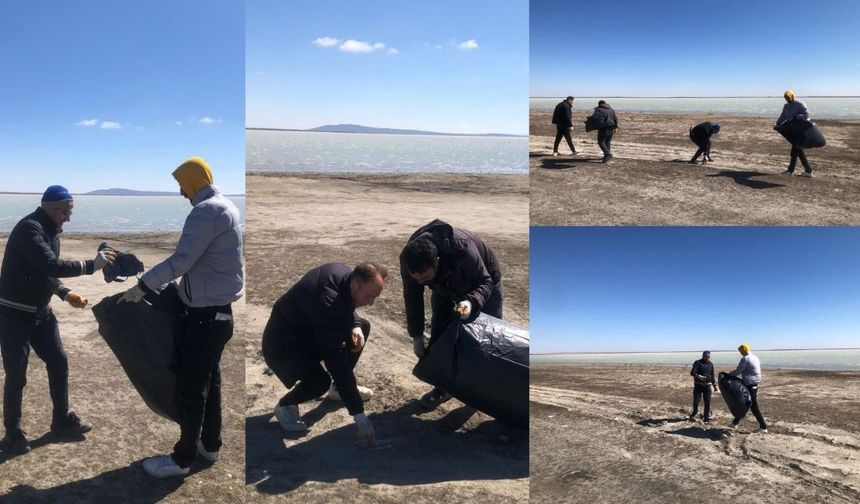 Seyfe Gölü Atıklardan Arındırıldı