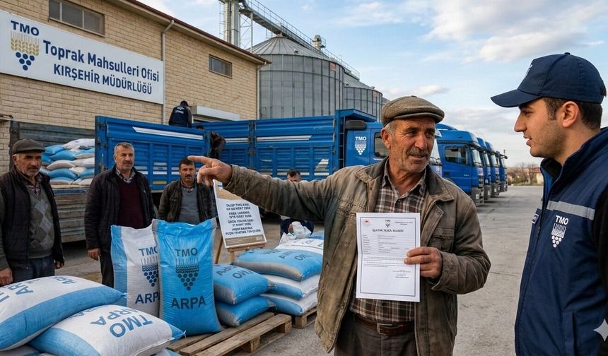 TMO’dan Besiciye Mart Ayı Desteği: Kırşehir’de Arpa Satışları Başladı