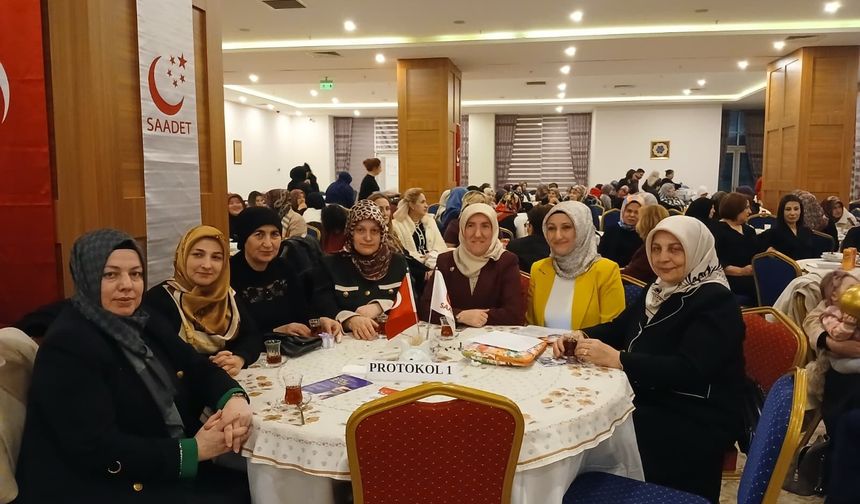 Saadet Partisi’nden “Kırşehir’e Değer Katan Kadınlar” Programı ve İftar Buluşması