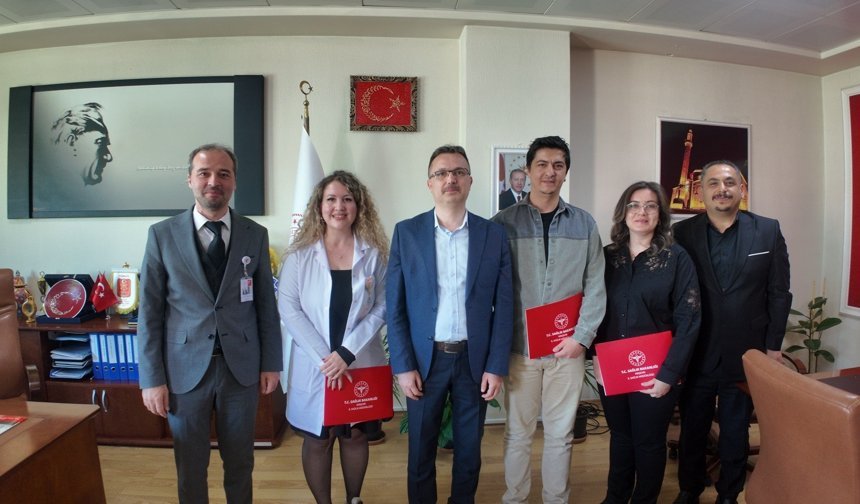 Serviks Kanseri Taramasına Katkı Sunan Hekimlere Teşekkür Belgesi