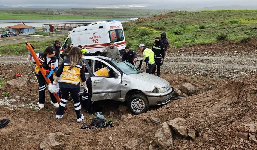 Devrilen Otomobilde Gülcan Hayatını Kaybetti