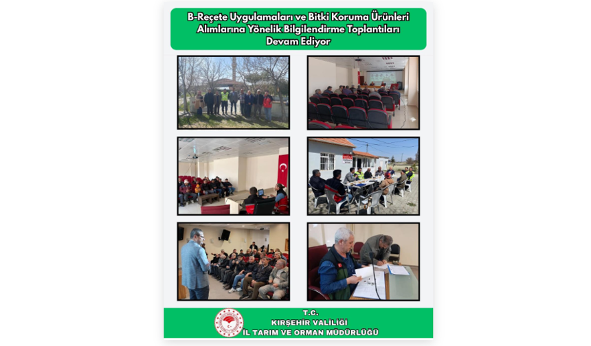 Kırşehir’de Tarımda Kontrol Sıkılaşıyor