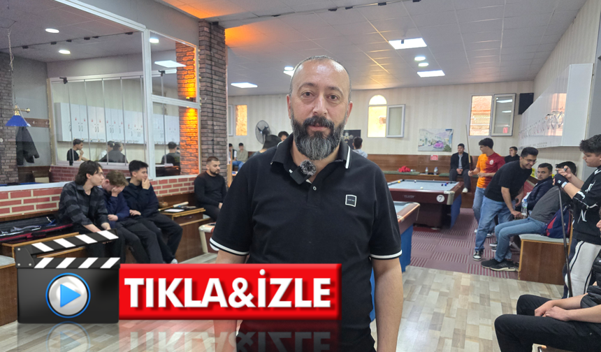 Aşıroğlu: “Gençlerimiz bilardoya yoğun ilgi gösteriyor”