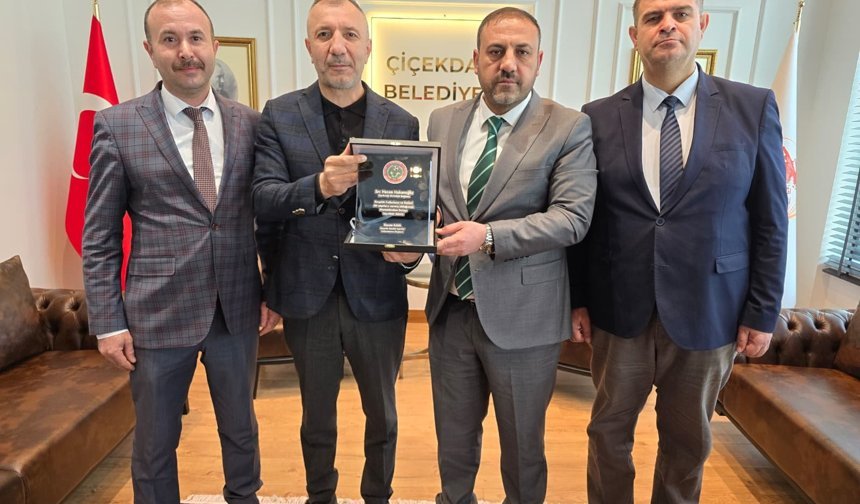 ASKF heyetinden, spora hizmet edenlere ziyaret sürüyor