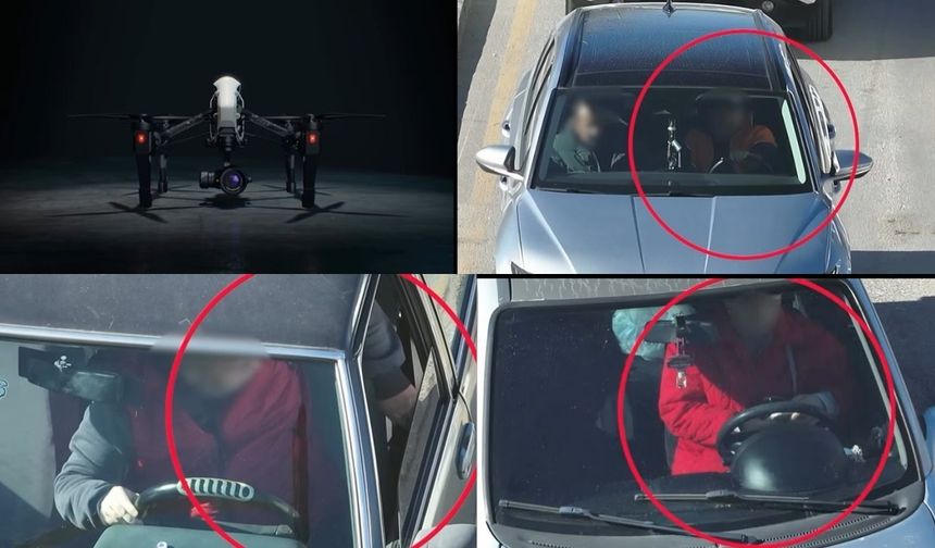 Bir Anlık İhmal Drone’dan Kaçmadı: Kırşehir’de Sıkı Trafik Takibi