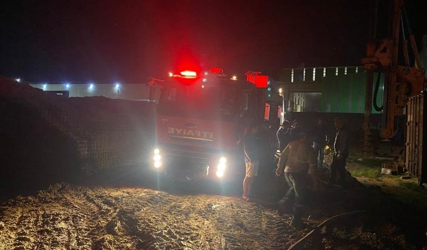 Şantiye Konteynerinde Yangın Can Aldı