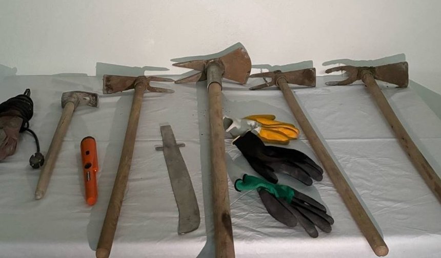 Kırşehir'de bakın kimler kaçak kazı yaparken yakalandı