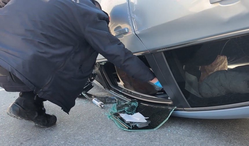 Kentpark’ta Feci Kaza: Araç Takla Attı