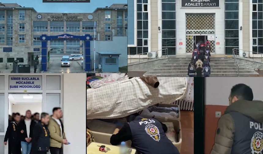 Kırşehir Merkezli 3 İlde Yasa Dışı Bahis Operasyonu: 8 Tutuklama!