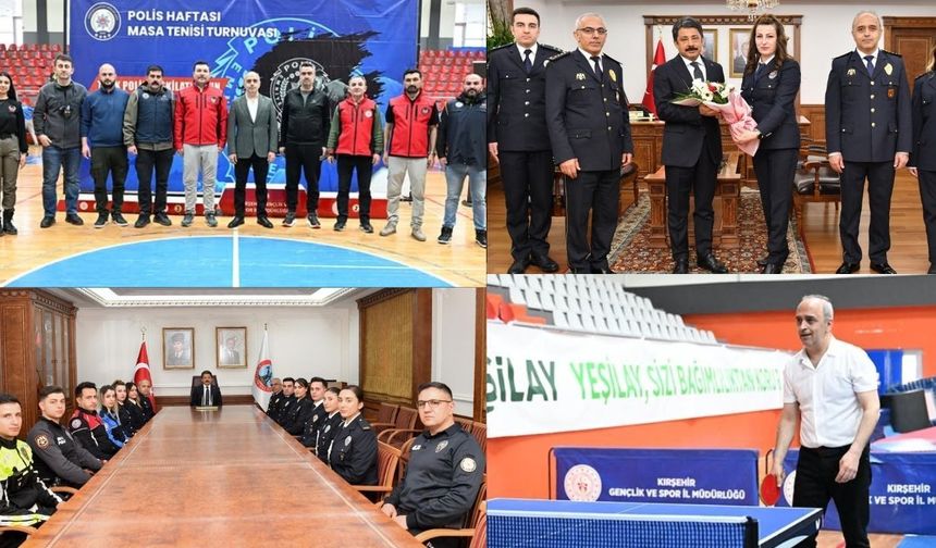 Kırşehir’de Polis Haftası Coşkusu: 181. Yıl Gururu