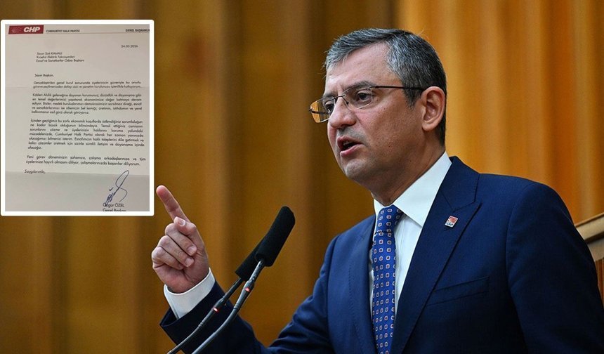 CHP Genel Başkanı Özgür Özel, Kırşehir'de hangi oda başkanına mesaj gönderdi?