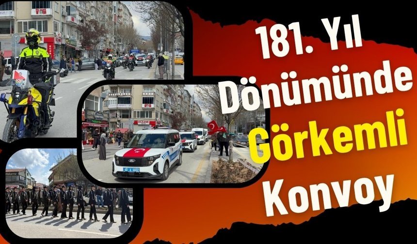 Polis Teşkilatının 181. Yıl Dönümünde Görkemli Konvoy