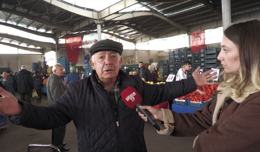 Kırşehir Pazar yerinde ateş pahası fiyatlar vatandaşı ikiye böldü