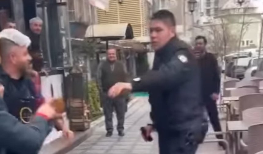 Kırşehir’de ortalık bir anda karıştı! Gerçek polisler gelince ortaya çıktı