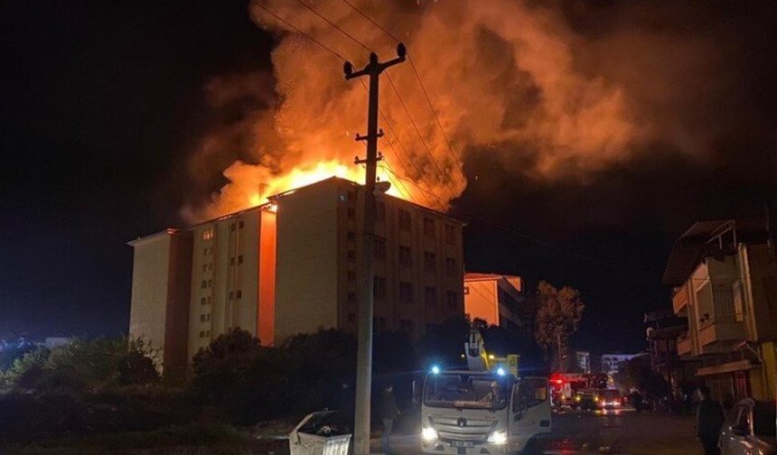 Lise Yurdunda Yangın!