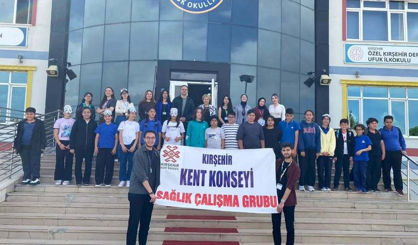 Kırşehir Kent Konseyi’nden Öğrencilere Diş Sağlığı Eğitimi