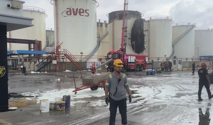 Akaryakıt Tesisinde Patlama: 1 İşçi Öldü