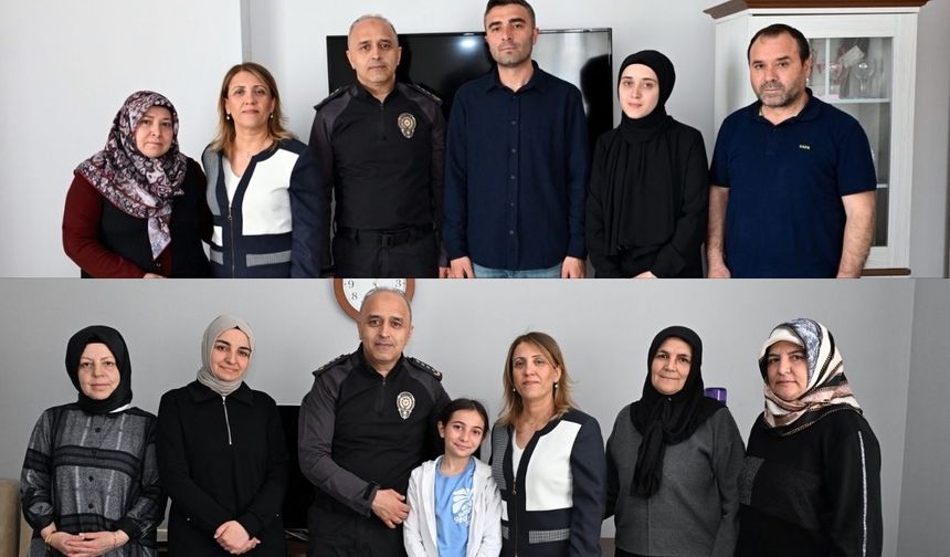 Emniyet Müdürü Görücü Polis Ailelerinin Acısına Ortak Oldu