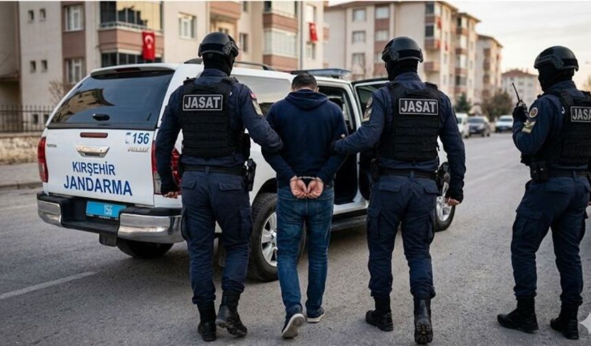 Kırşehir’de Adım Adım İzlendi, Jandarmadan Kaçamadı!