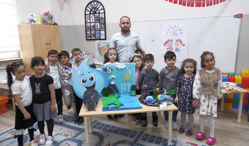 Kırşehir’de Minik Ellerden Gezegene Büyük Dokunuş