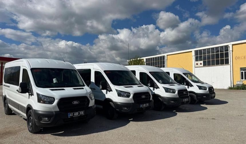 Kırşehir’e Yeni Araç Takviyesi! Yeni Araçlar Teslim Alındı!