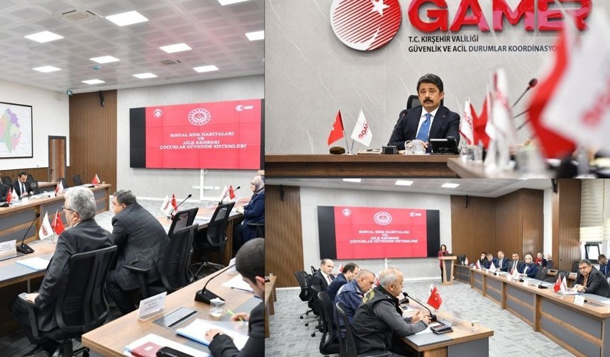 Kırşehir’in Sosyal Haritası Çizildi: Riskli Haneler Mercek Altında!