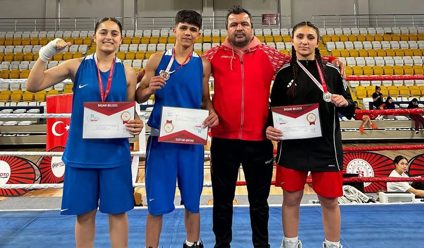 Kırşehirli sporculardan Türkiye derecesi!