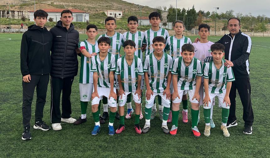 Kırşehirspor U13’te Ahi Evran’a gol yağdırdı: 9-0