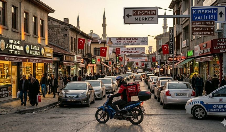 Kırşehir’de Sipariş Yağmuru: Kuryeler Zamanla Yarıştı