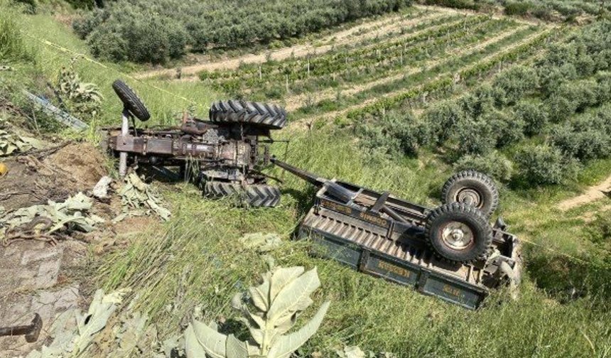 23 Yaşındaki Genç Sürücü Traktörün Altında Kaldı