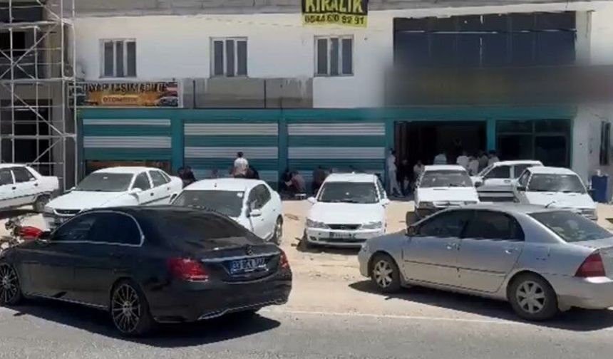 İş Yerine Silahlı Saldırı: 5 Araç Zarar Gördü