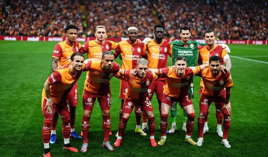 Süper Lig'de şampiyon Galatasaray