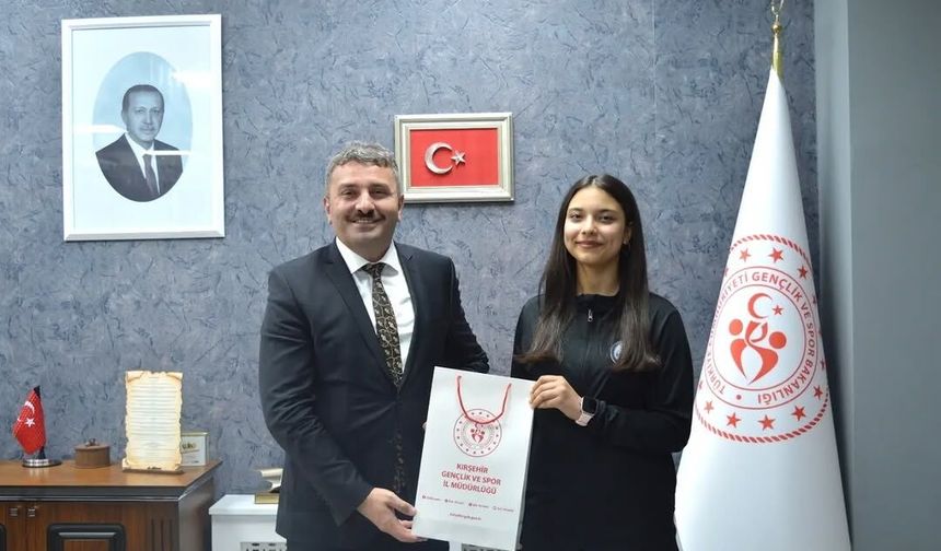 Türkiye üçüncüsü Fatmasu’dan Çakmakçı’ya ziyaret