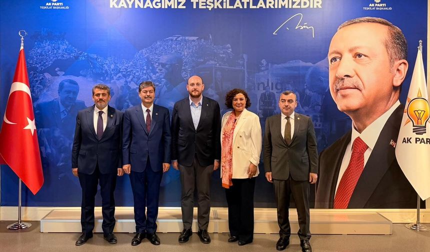 AK Parti Kırşehir Heyeti Genel Merkez’de Kırşehir’i Masaya Yatırdı