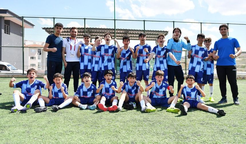 Ahi Evranspor U13’te Finalde: 1-0