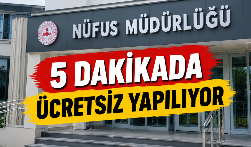 Kırşehir'de Bunu Duyan Nüfus Müdürlüğü'ne Koşuyor!