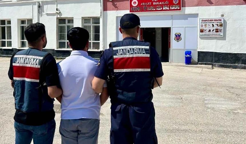 Jandarma timi Kırşehir’de firariyi kıskıvrak yakaladı