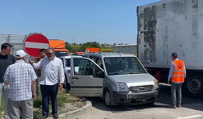Kontrollü Trafik Akışı: Kazada 2 Kişi Yaralandı