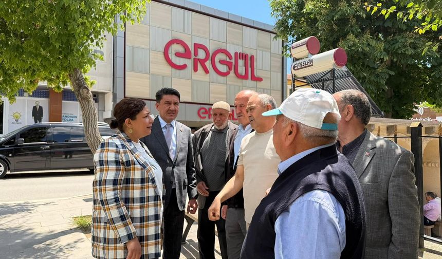 Kırşehir’de esnafla gönül gönüle
