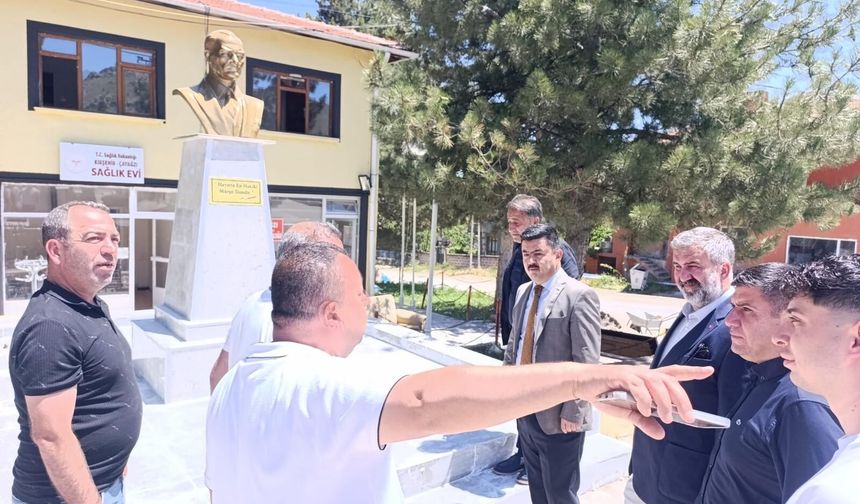 Kırşehir’de köy konakları yenileniyor! Cemele Köyü’nde çalışmalar yerinde incelendi