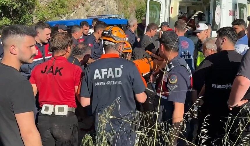 Şelaleye Giren Gençten Acı Haber