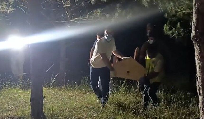 Ormanlık Alanda Erkek Cesedi Bulundu