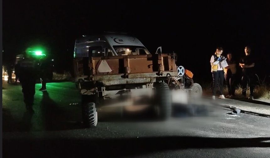 Kamyon ile Traktör Çarpıştı: 1 Ölü, 2 Yaralı