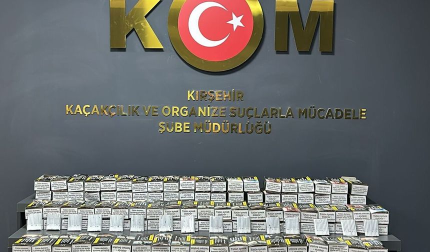 KOM Ekiplerinden Kırşehir’de Baskın