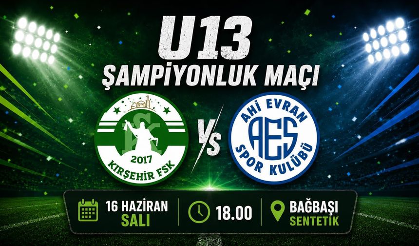 U13 gençler Ligi’nde final heyecanı