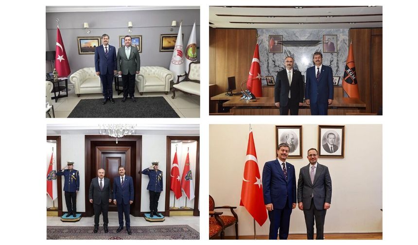 Kırşehir’in öncelikli projeleri Ankara gündeminde
