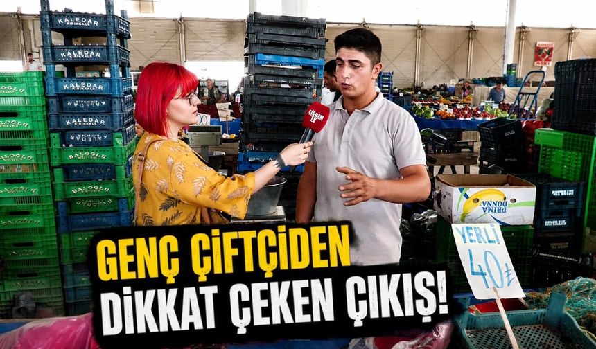 Kırşehir Pazarında Dikkat Çeken Sözler: "Çiftçi Baş Tacıydı, Şimdi Ayaklar Altında"